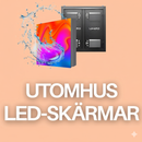 Utomhus LED-skärmar