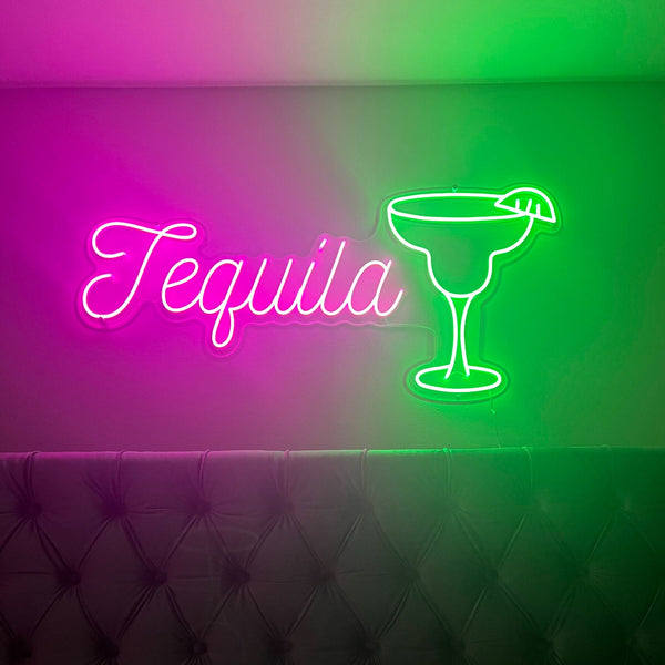 Tequila - neonskylt