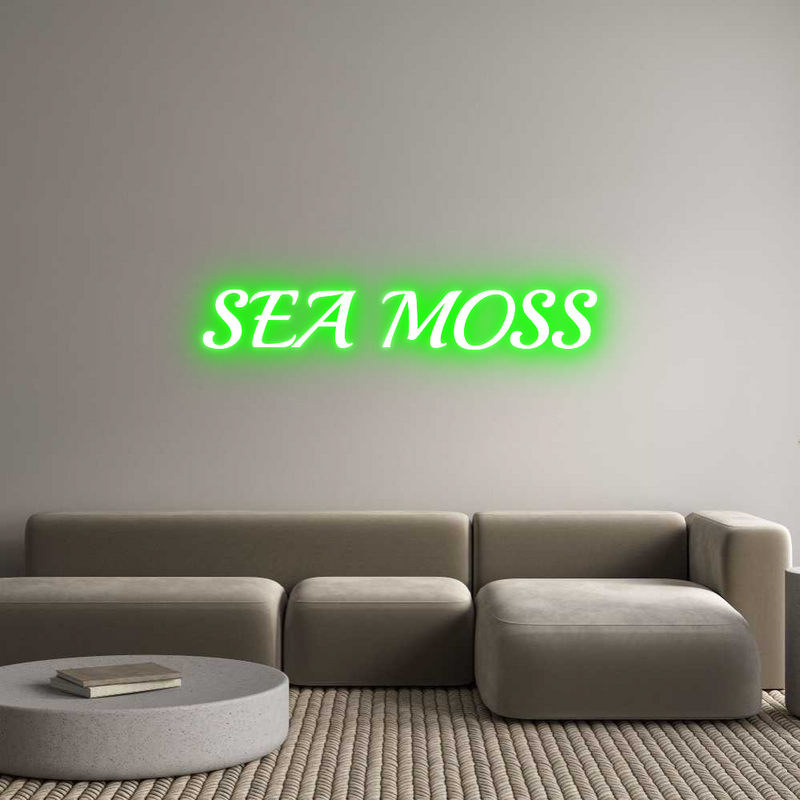 Ladda upp en egen bakgrund SEA MOSS