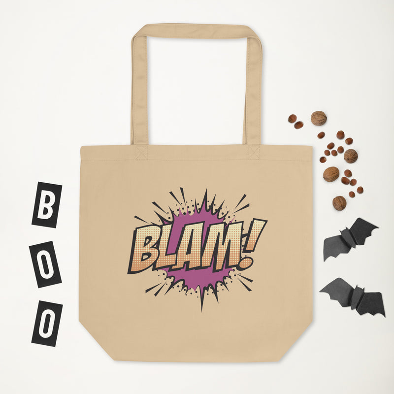 Eco Tote Bag med texten - BLAM!
