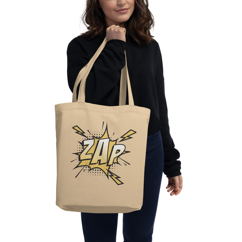 Eco Tote Bag med texten - ZAP