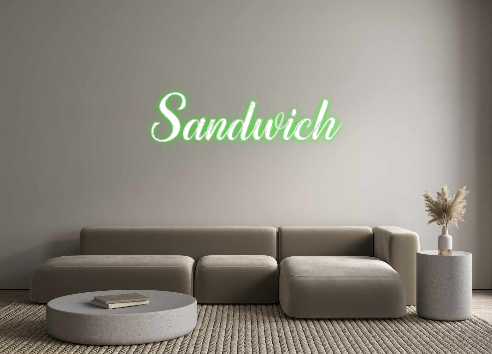 Ladda upp en egen bakgrund Sandwich