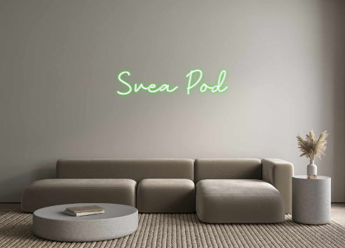 Ladda upp en egen bakgrund Svea Pod