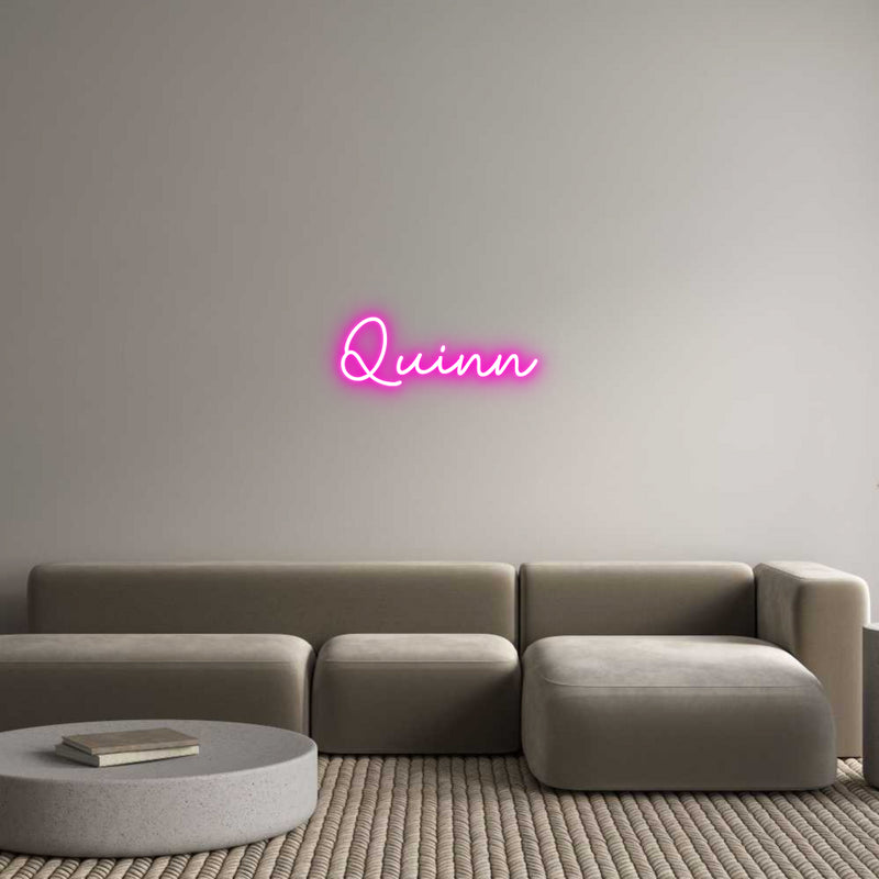 Ladda upp en egen bakgrund Quinn