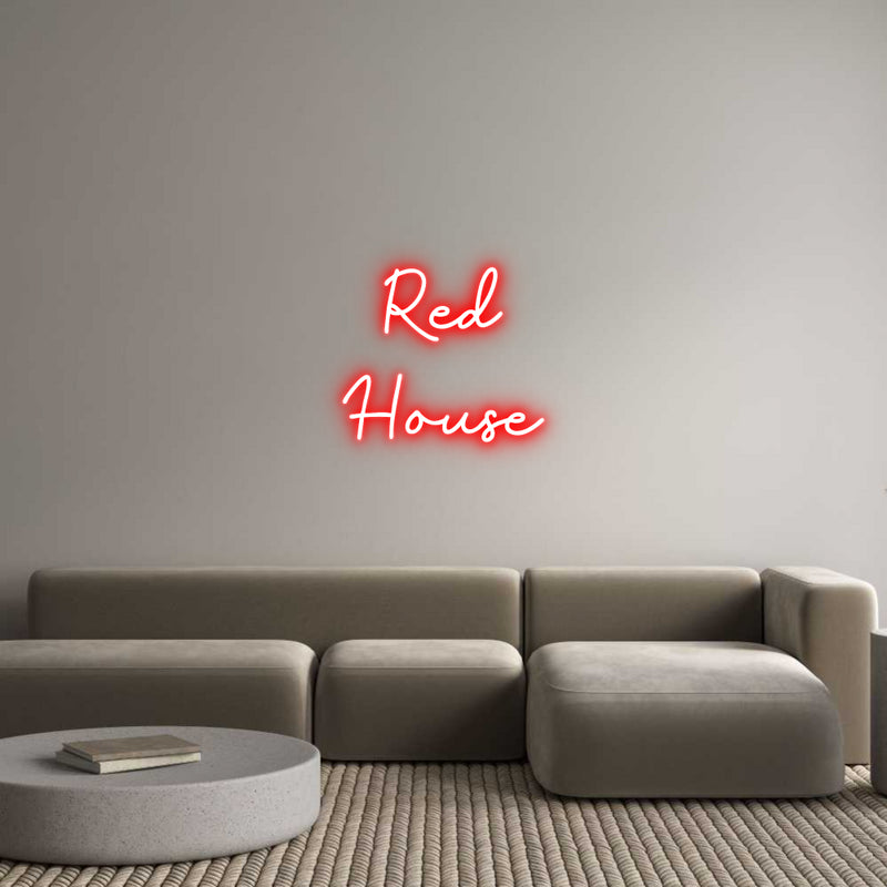 Ladda upp en egen bakgrund Red
House