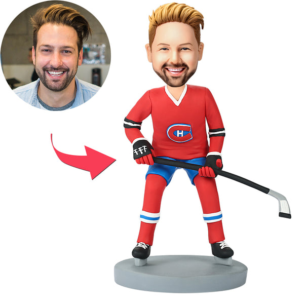 Mini-me figur - Hockeyspelare