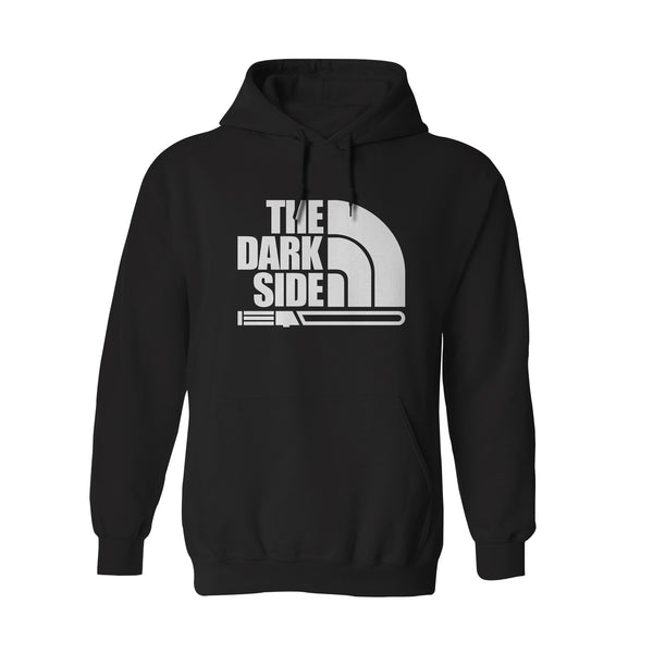 Hoodie med texten - "THE DARK SIDE"