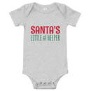 Babybody med texten "Santas little helper"