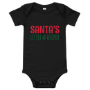 Babybody med texten "Santas little helper"