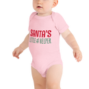 Babybody med texten "Santas little helper"