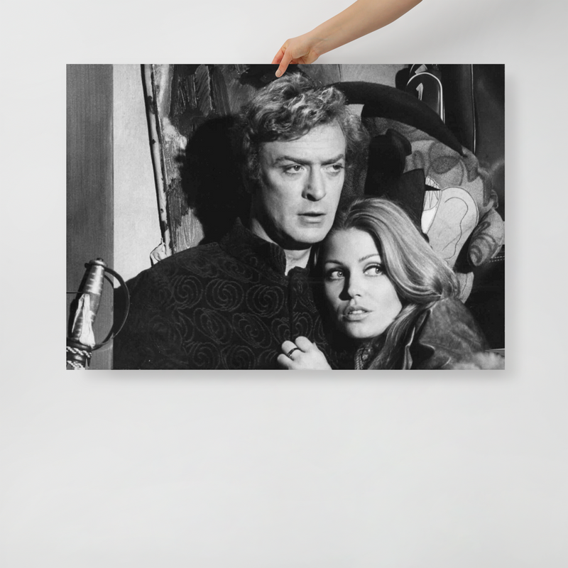 Re-print Maggie Blye and Michael Caine