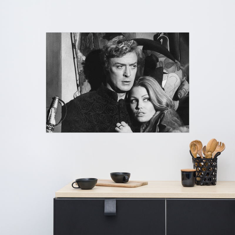Re-print Maggie Blye and Michael Caine
