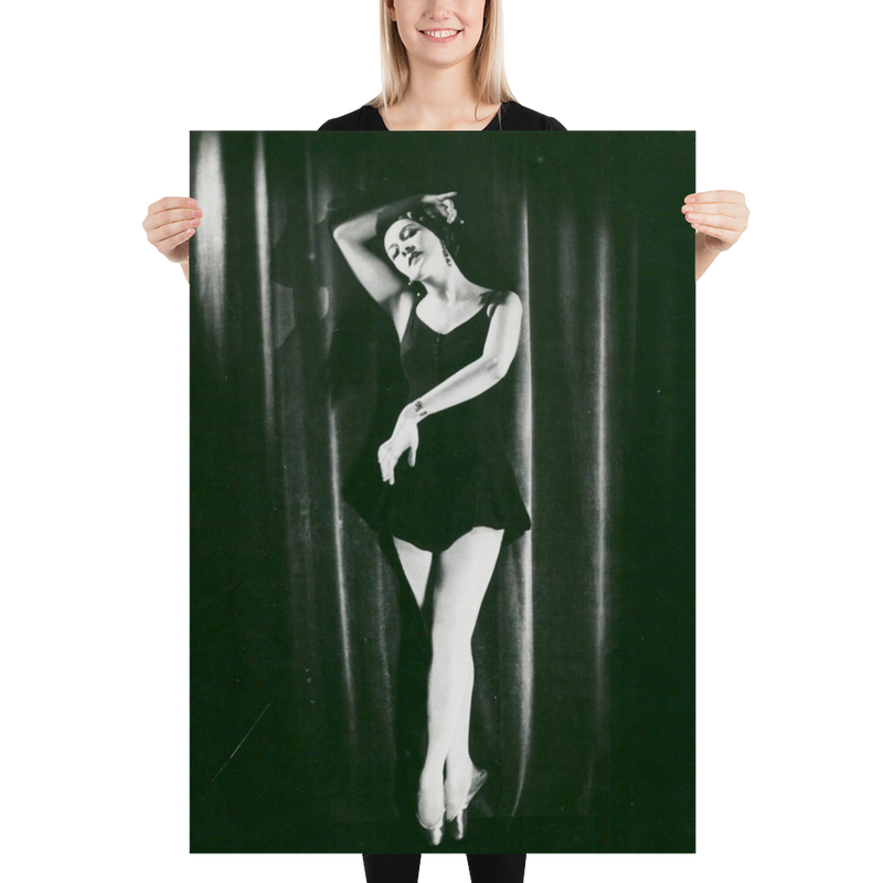 Re-print Ballet dancer Carina Ari