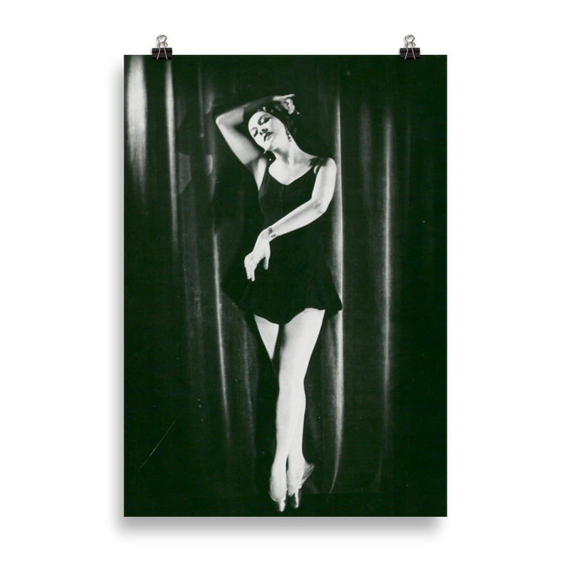 Re-print Ballet dancer Carina Ari