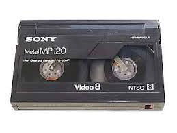 8mm videokassetter till digitalt format