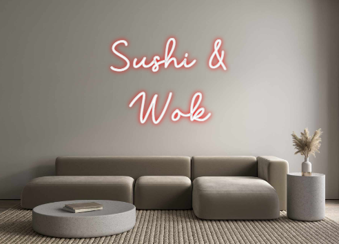 Ladda upp en egen bakgrund Sushi &
Wok