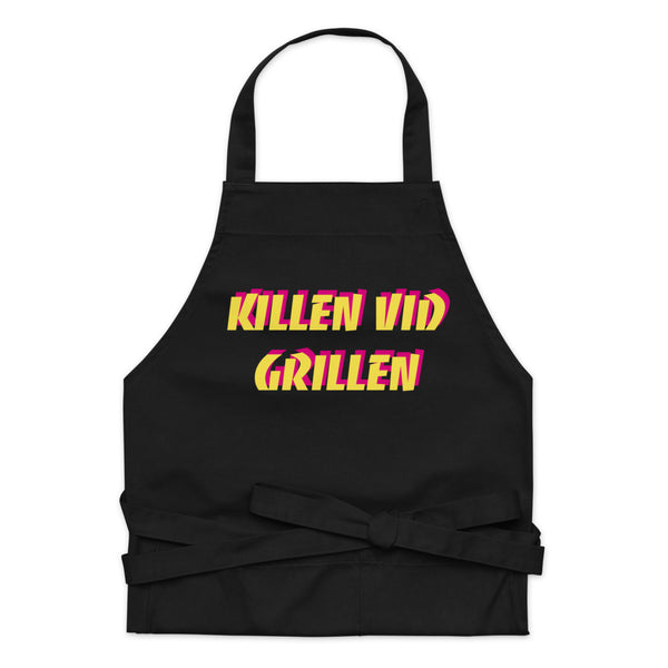 Förkläde med texten "Killen vid grillen"