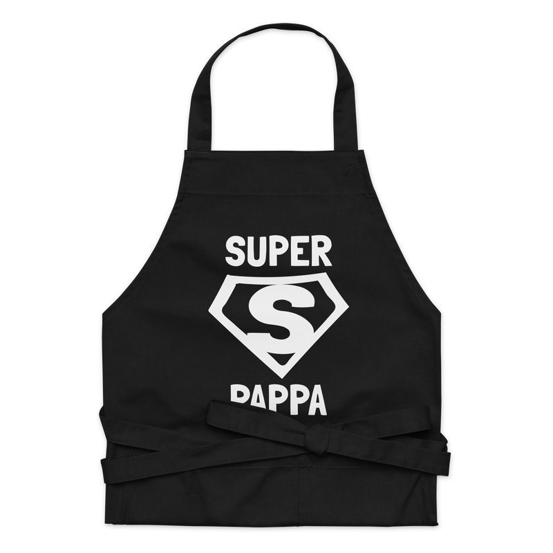 Förkläde med texten "SUPER PAPPA"