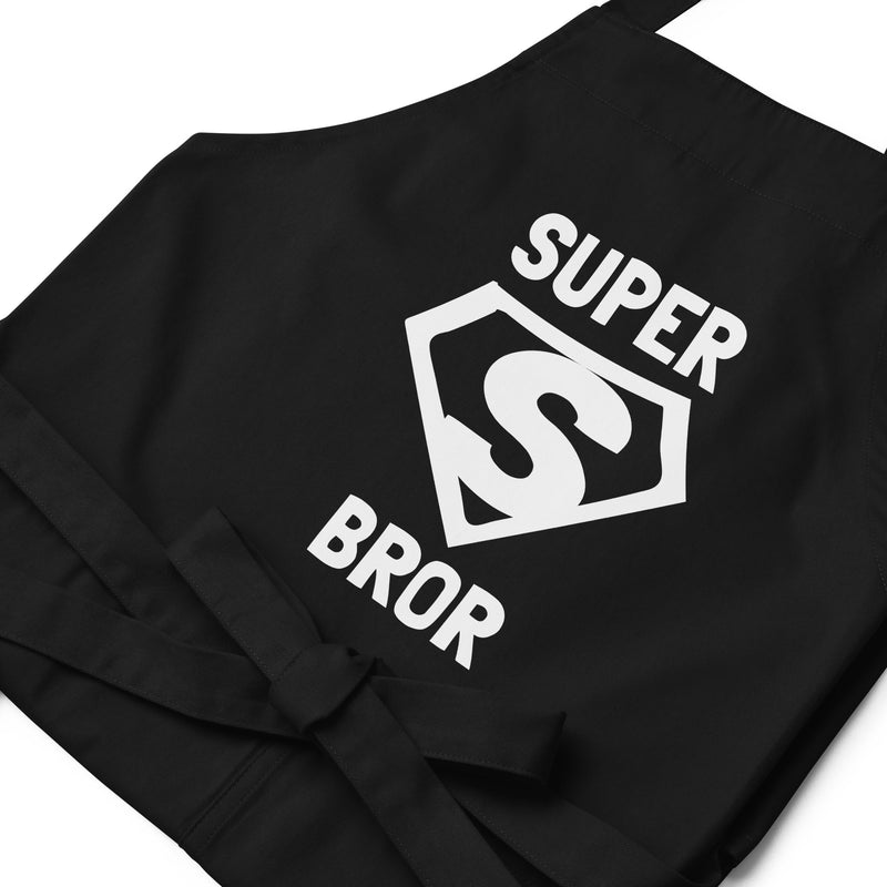 Förkläde med texten "Super bror"