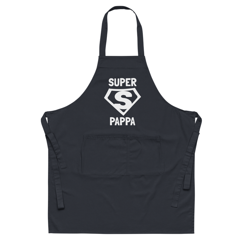 Förkläde med texten "SUPER PAPPA"