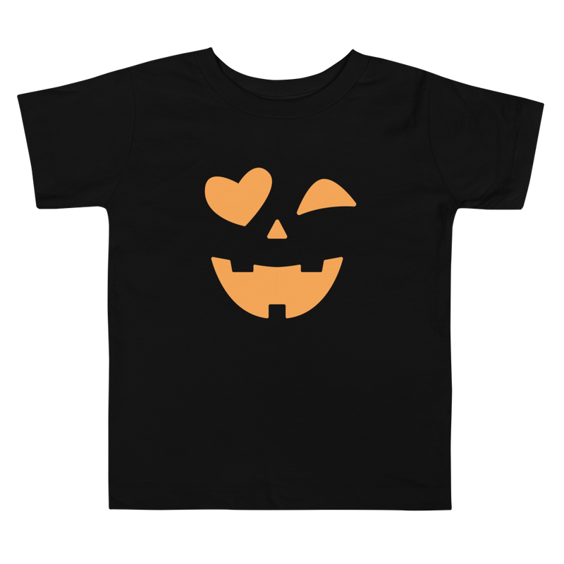 T-shirt för barn med halloween pumpa