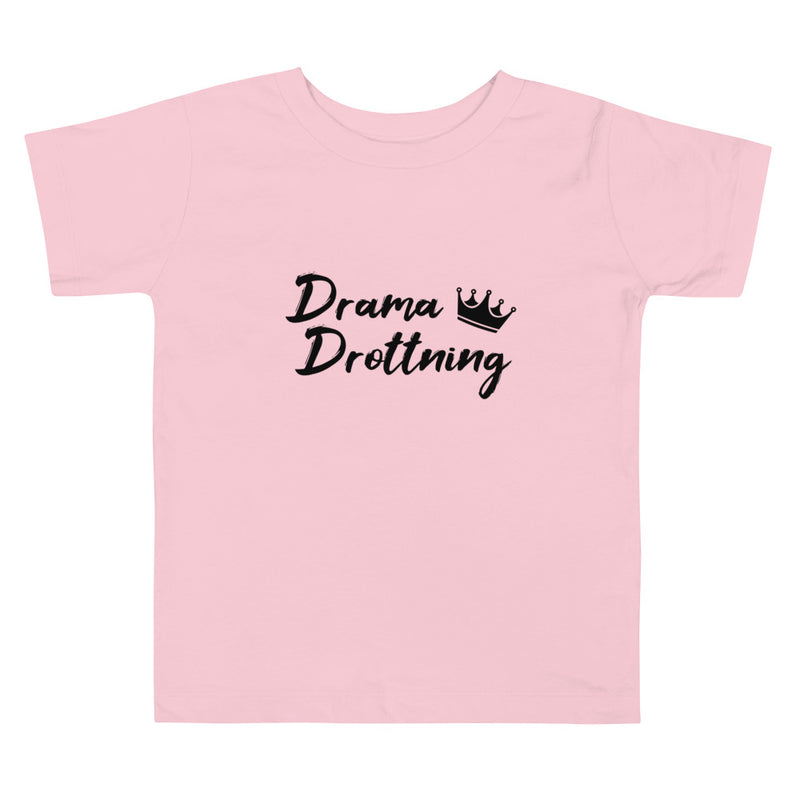T-shirt för barn med texten - "Drama Drottning"