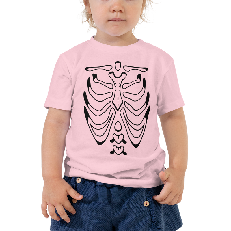T-shirt för barn med skelett