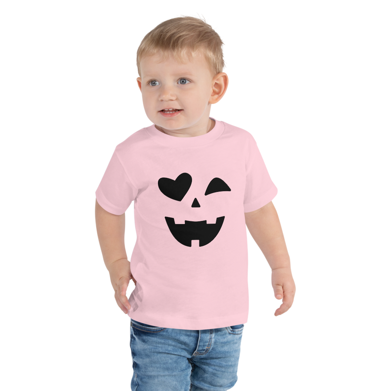 T-shirt för barn med halloween pumpa