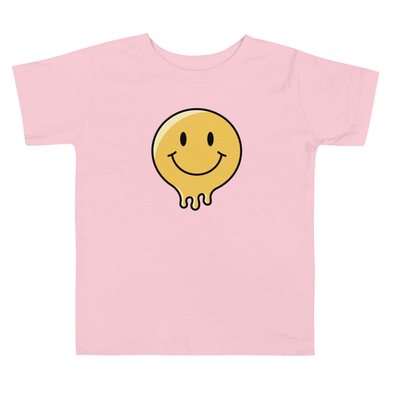 T-shirt för barn med smältande smiley