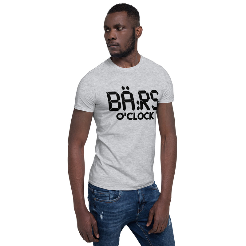 Kortärmad t-shirt i unisex-modell med texten - Bärs o´clock