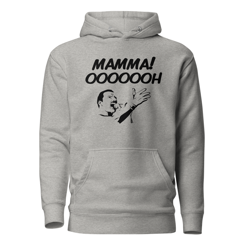 Hoodie med texten "MAMMA! OOOOOOH!"