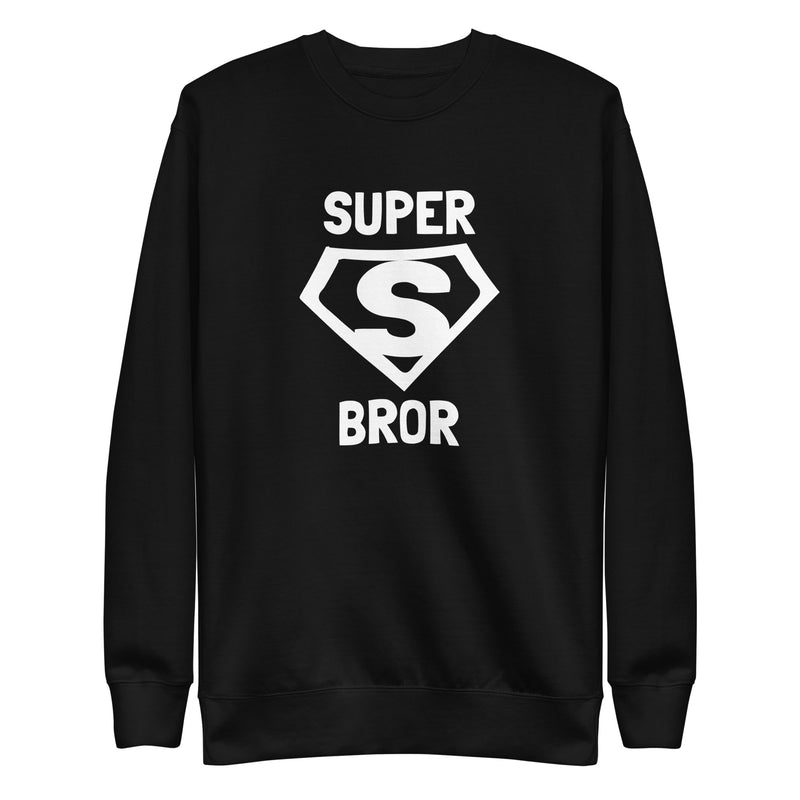 Sweatshirt med texten "Super bror"