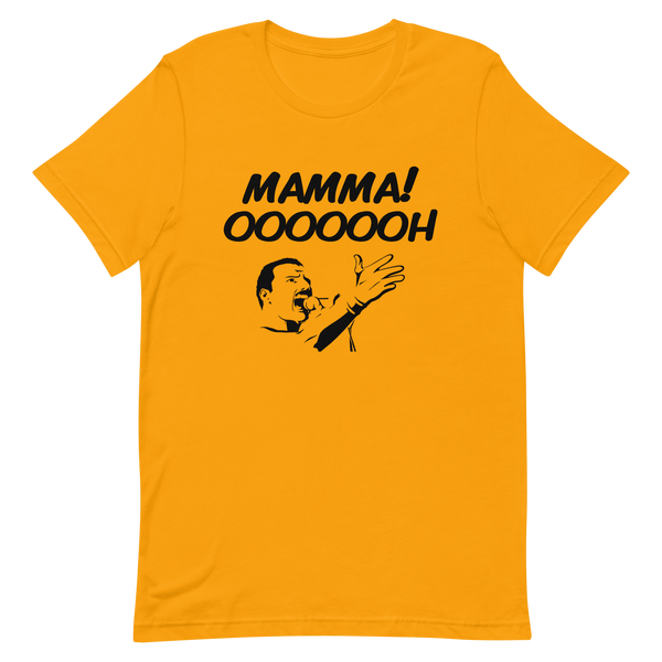 T-shirt med bild texten "Mamma! OOOOOH!"