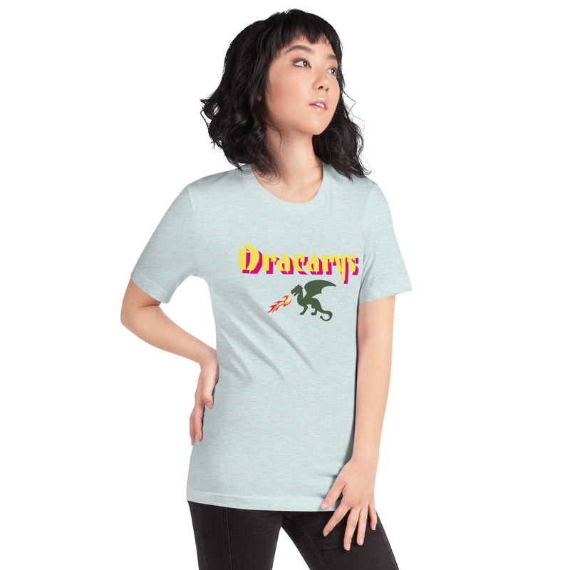 T-shirt med texten "Dracarys"