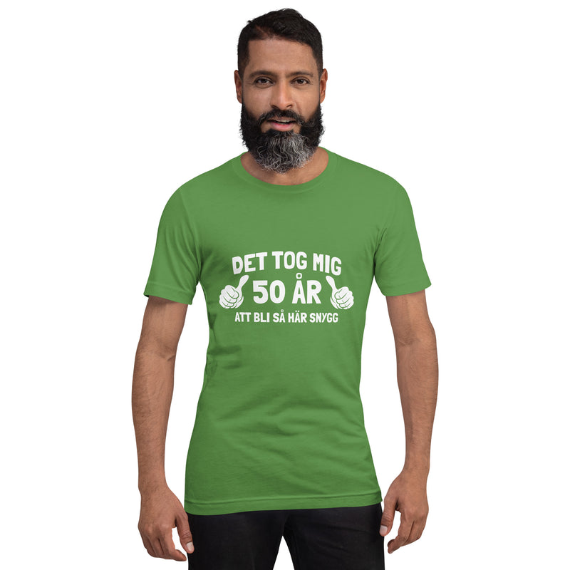 T-shirt med bild texten "Det tog mig 50 år"