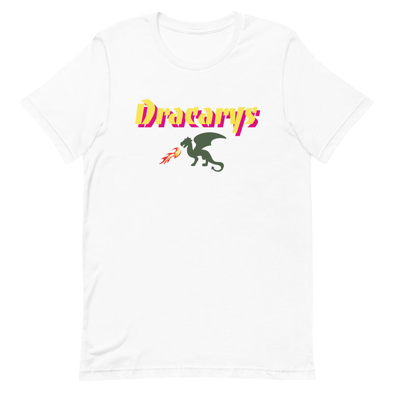 T-shirt med texten "Dracarys"